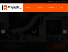 Tablet Screenshot of brezach.com